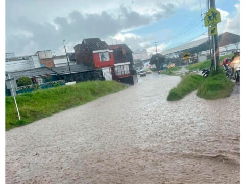 Inundaciones en el barrio Corazón de Jesús de Pasto