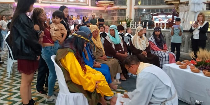 Eucartía del Jueves Santo en Sandoná