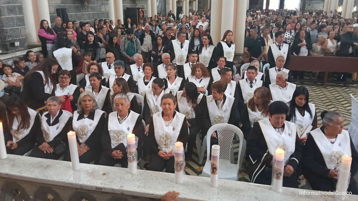 Eucartía del Jueves Santo en Sandoná