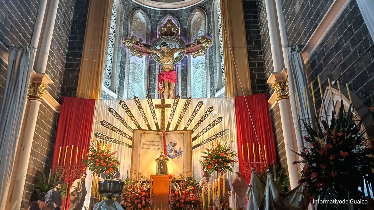 Eucartía del Jueves Santo en Sandoná