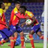 Deportivo Pasto clasifica a los playoffs con golazo de Andrey Estupiñán Jugadores del Pasto celebran el gol que les dio el triunfo frente a Deportes Tolima