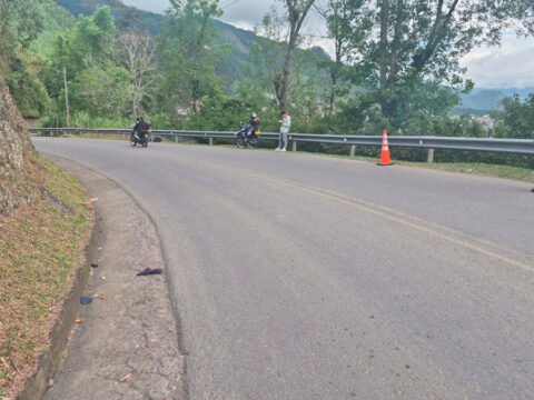 Lugar donde se presentó el accidente de tránsito