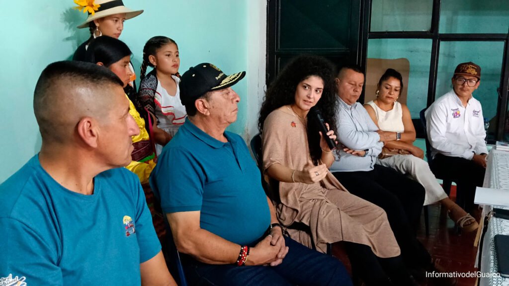 Ministra de las culturas, las artes y los saberes, Yannai Kadamani Fonrodona, en El Salado, Consacá