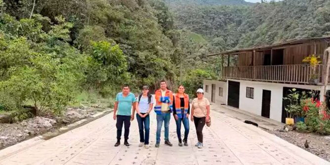 Placa huella en Túquerres