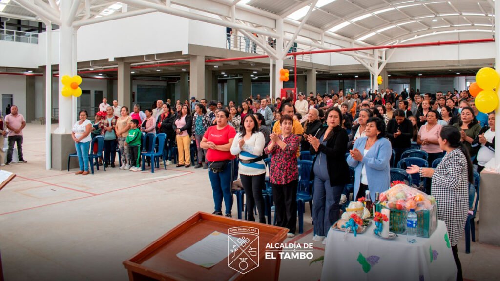 Inauguración nueva plaza de mercado de El Tambo
