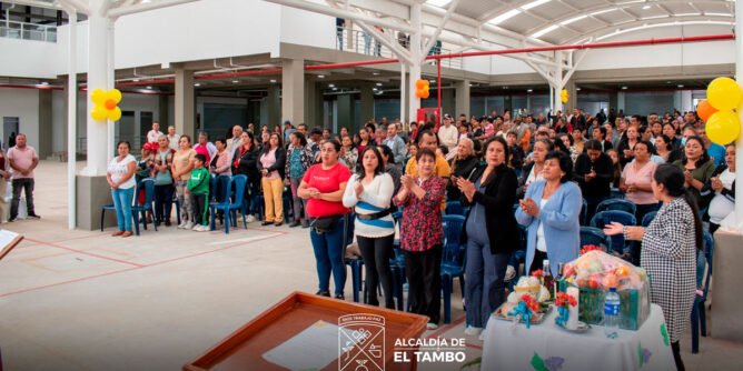 Inauguración nueva plaza de mercado de El Tambo