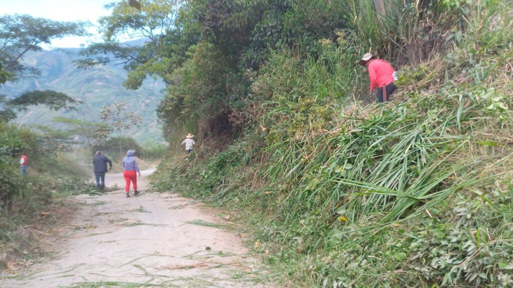 Rocería de vía Ancuya - Linares