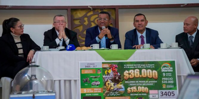 Segundo sorteo de la Lotería de Nariño