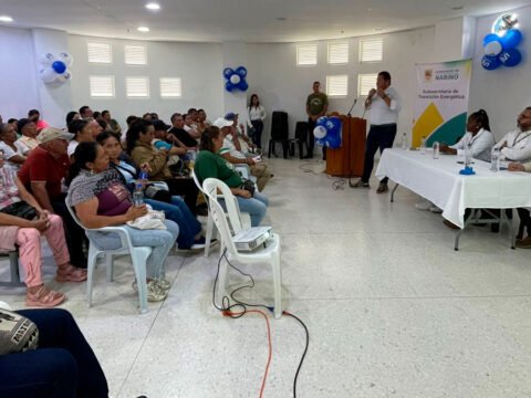 Socialización del proyecto de gas domiciliario en Ricaurte, Nariño