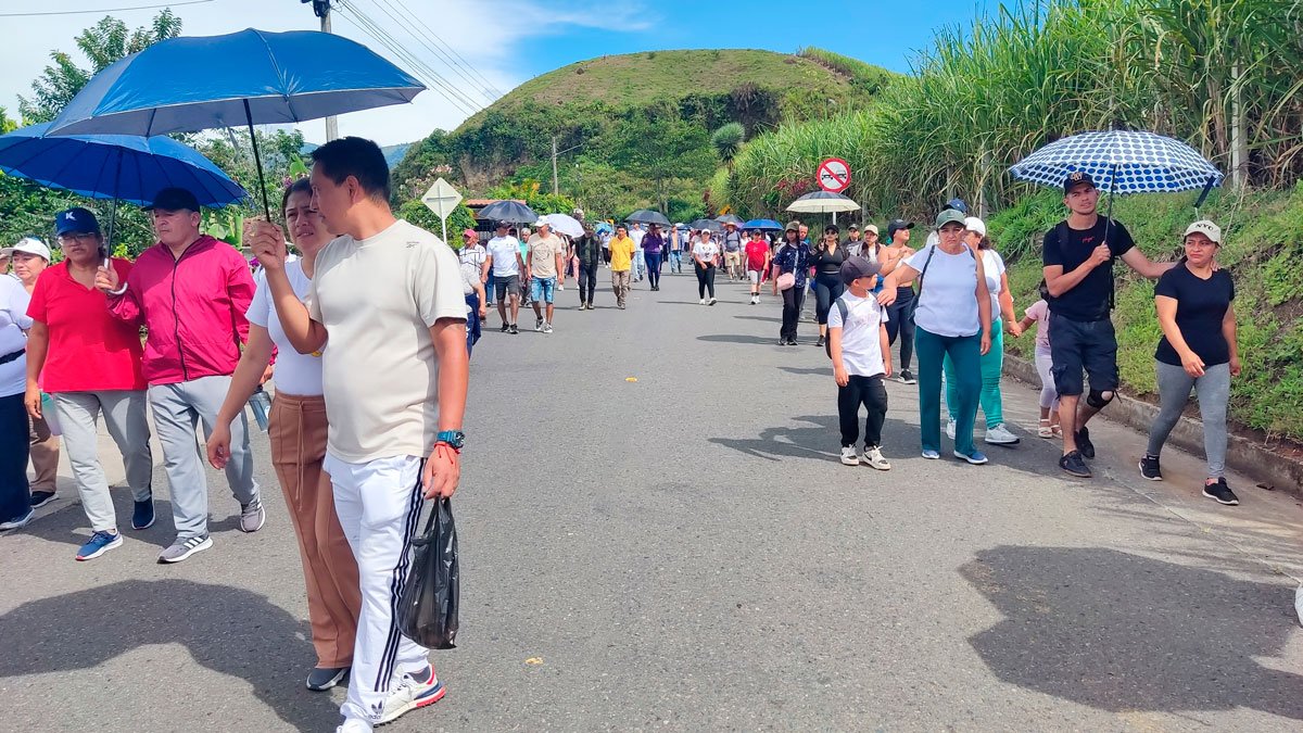 Viacrucis en Sandoná Viacrucis en Sandoná