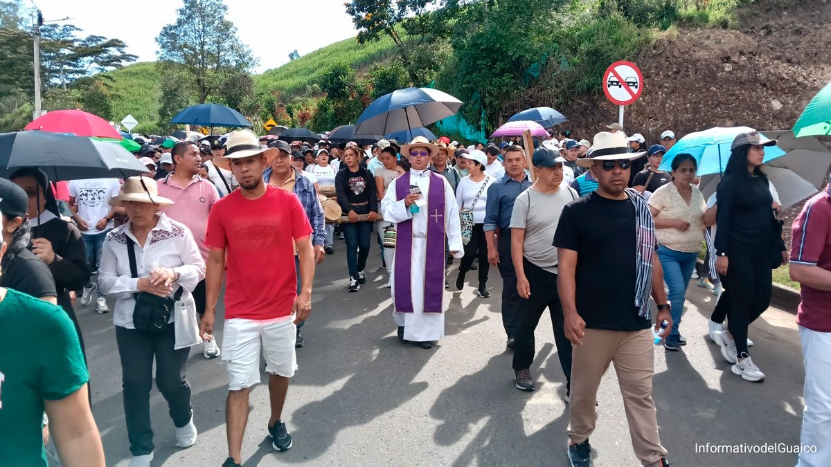 Viacrucis en Sandoná Viacrucis en Sandoná