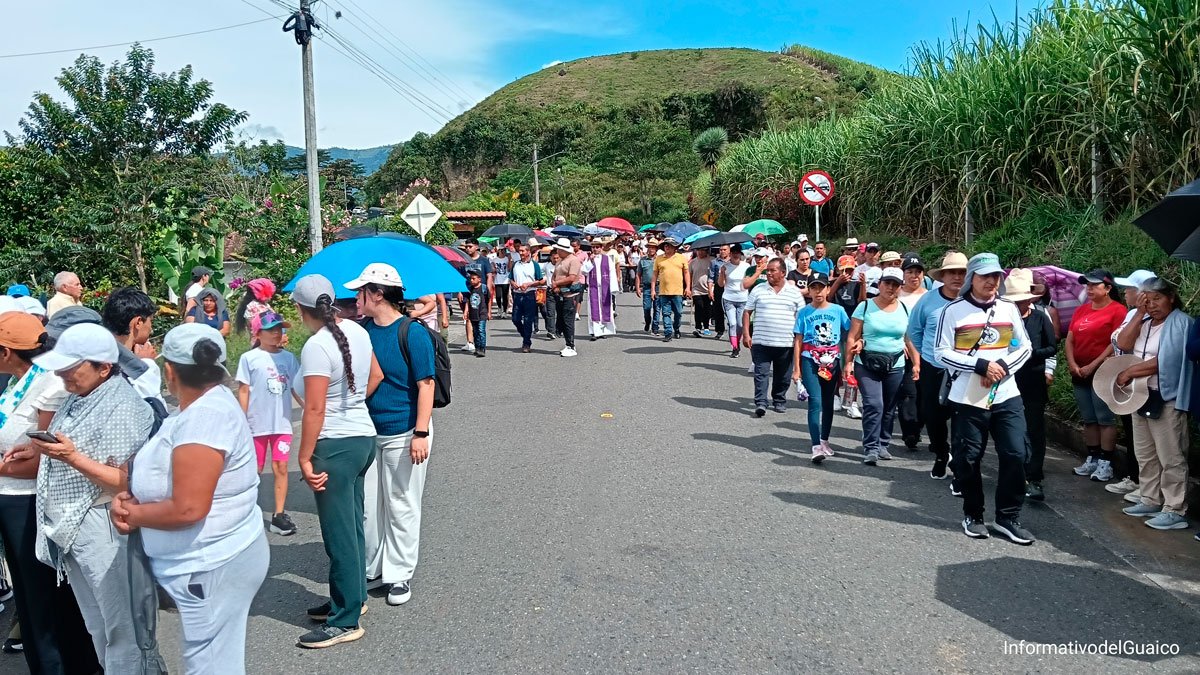 Viacrucis en Sandoná Viacrucis en Sandoná