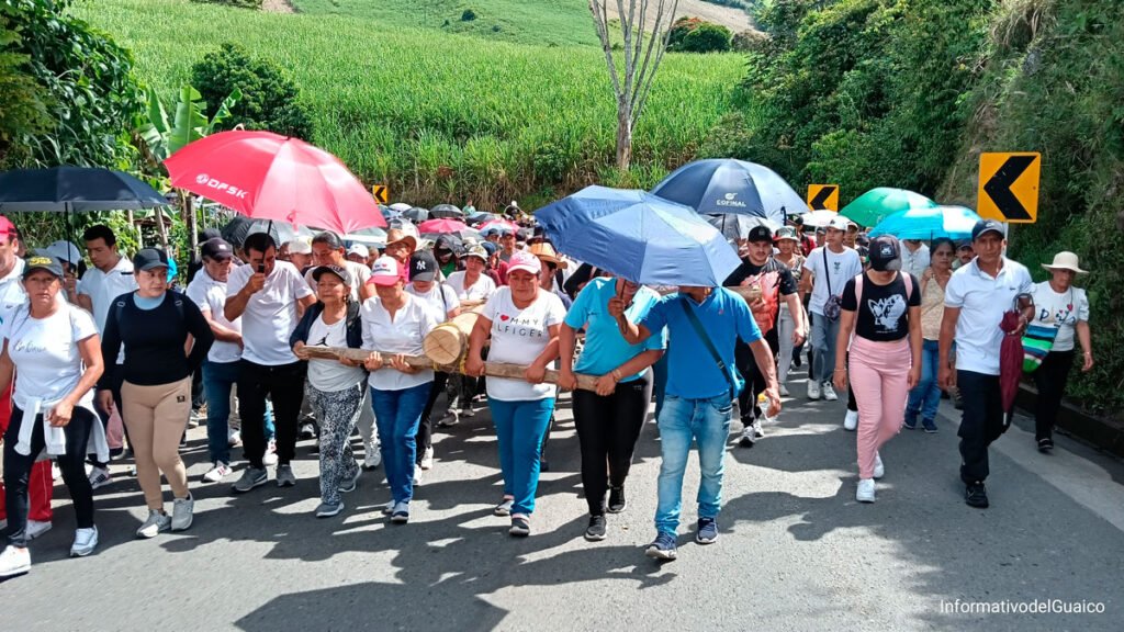 Viacrucis en Sandoná