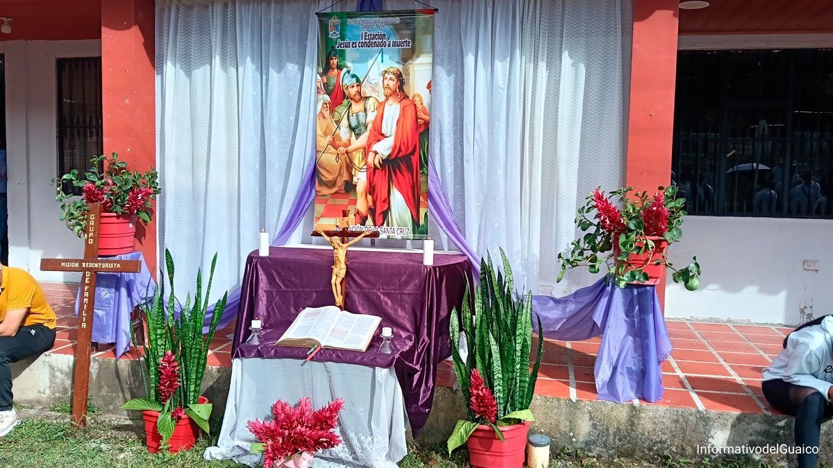 Viacrucis en Sandoná Viacrucis en Sandoná