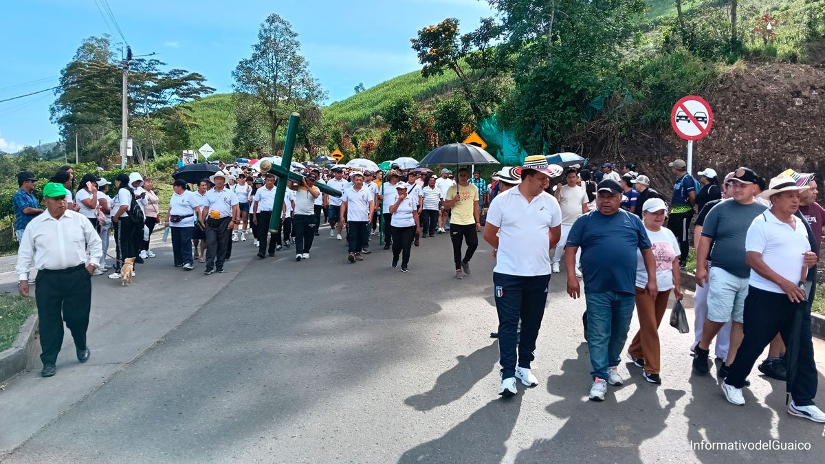 Viacrucis en Sandoná Viacrucis en Sandoná