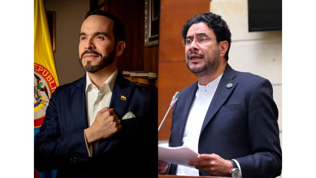 Abelardo de la Espriella e Iván Cepeda