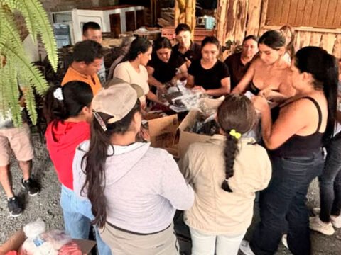 Familias desplazadas de Linares llegan a Samaniego