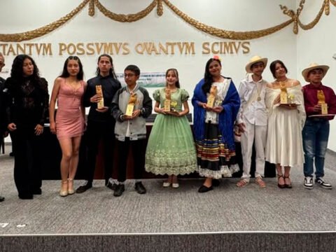 Ganadores del concurso departamental de declamación