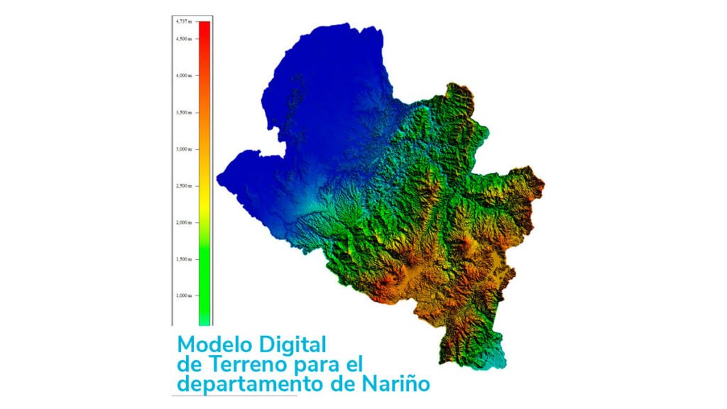 Modelo digital de Nariño