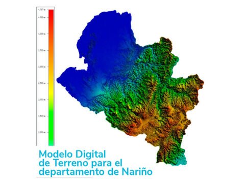 Modelo digital de Nariño