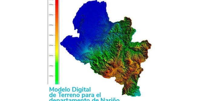Modelo digital de Nariño