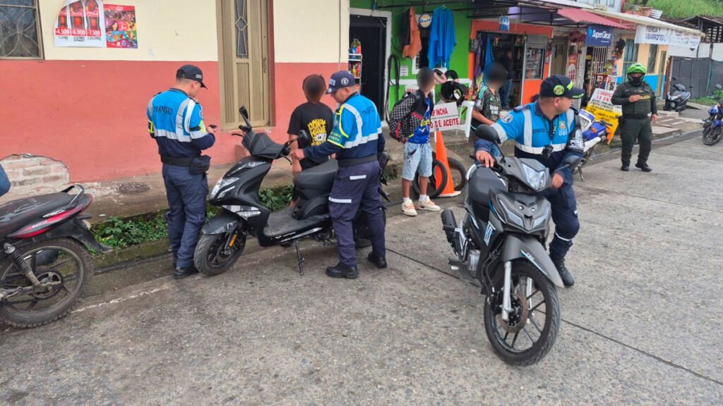Operativos para evitar accidentes de tránsito en Sandoná