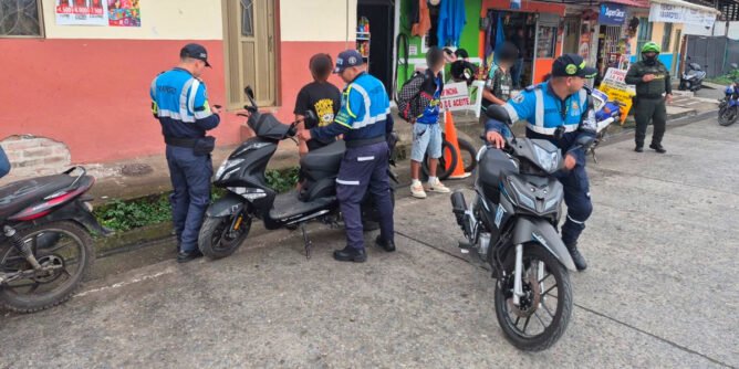 Operativos para evitar accidentes de tránsito en Sandoná