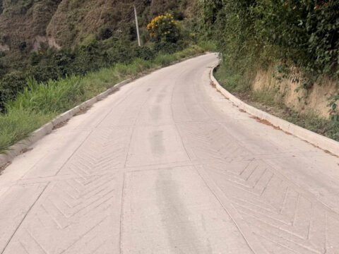 Placa huella en La Cruz Nariño