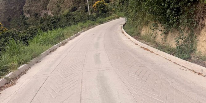 Placa huella en La Cruz Nariño