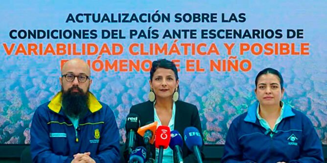 Posible ocurrencia del fenómeno del Niño