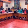 Reunión ganadores, alcaldes y funcionarios en el Concejo de Túquerres