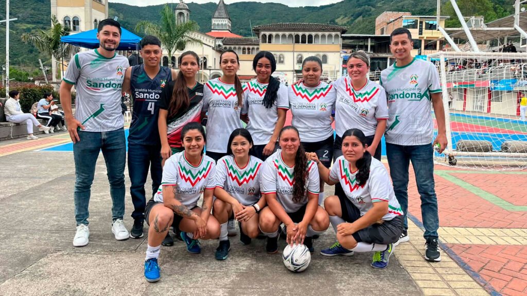 Selección Sandoná de fútbol de salón en Arboleda