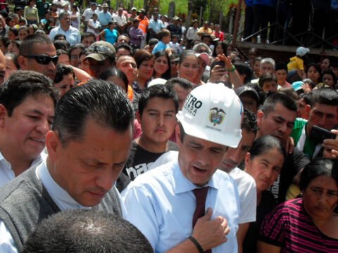 Germán Vargas Lleras en Sandoná