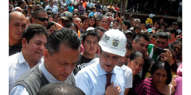 Germán Vargas Lleras en Sandoná