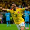 Daniel Muñoz celebra el gol de Colombia frente a RD Congo