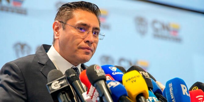 Cristian Quiroz presidente del Consejo Nacional Electoral