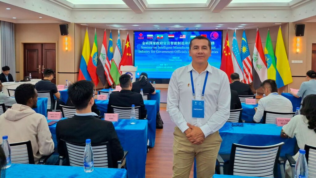 Darío Fajardo en Xiamen, China