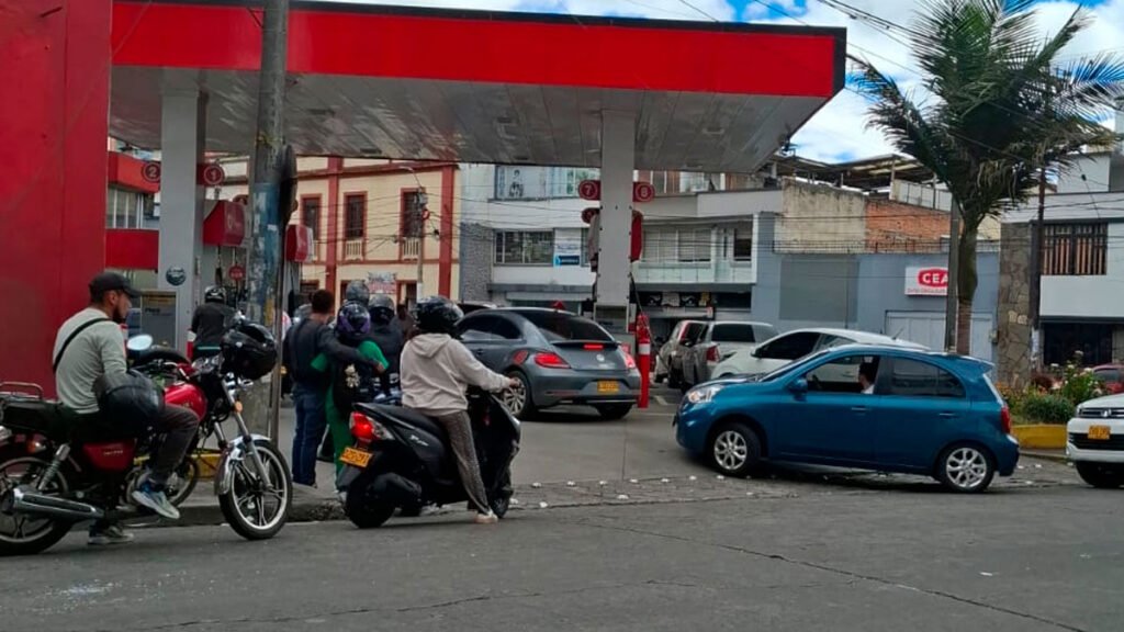 Estación de venta de combustibles en Pasto