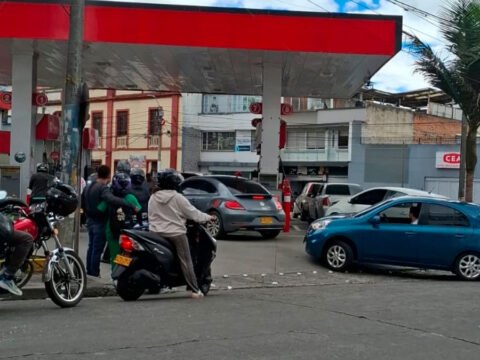 Estación de venta de combustibles en Pasto