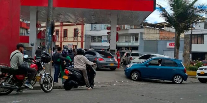 Estación de venta de combustibles en Pasto