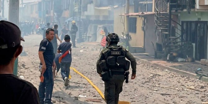 Explosión en La Unión, Nariño