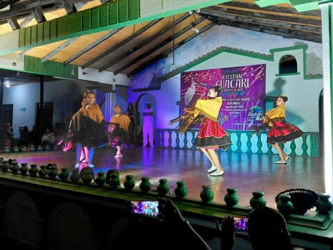 Artesur representó a Nariño en festival cultural realizado en Guacarí Grupo de danzas de Yacuanquer