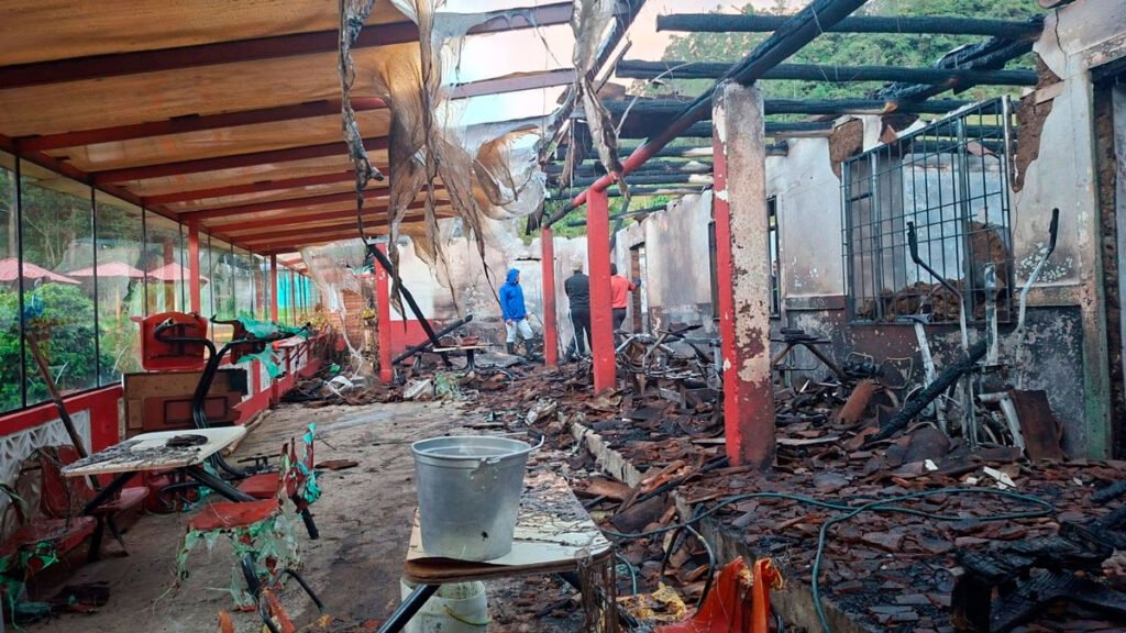 Incendio del restaurante Rubencho de La Florida
