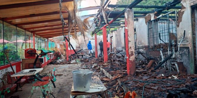 Incendio del restaurante Rubencho de La Florida