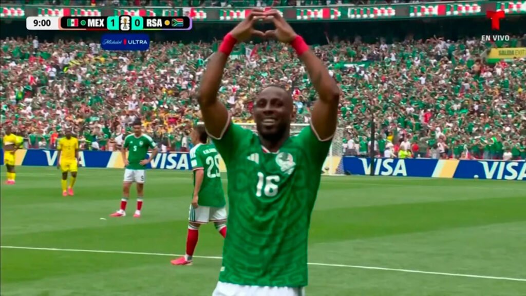 Julián Quiñones, marcó el primer gol del mundial