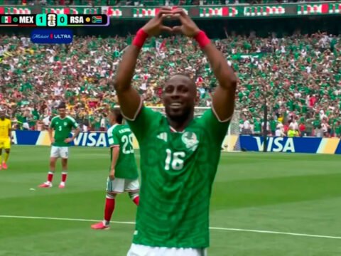 Julián Quiñones, marcó el primer gol del mundial