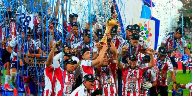 Junior bicampeón del fútbol profesional colombiano