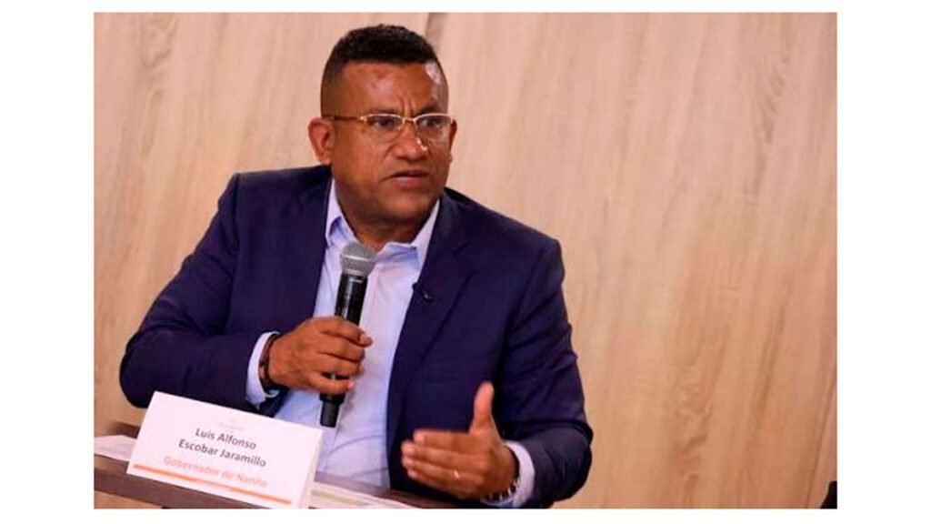 Luis Alfonso Escobar, gobernador de Nariño