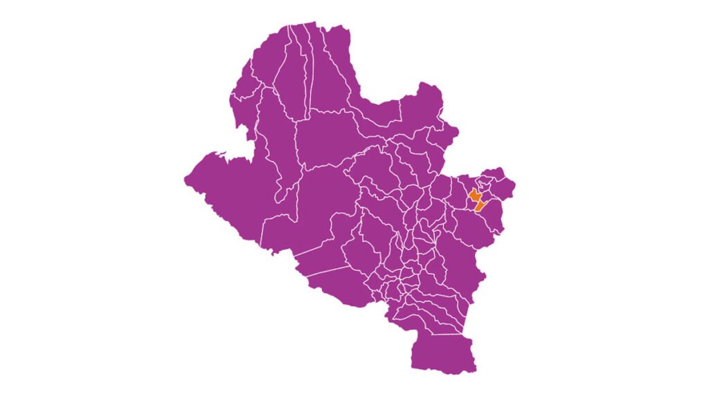 Mapa electoral de Nariño