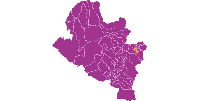 Mapa electoral de Nariño